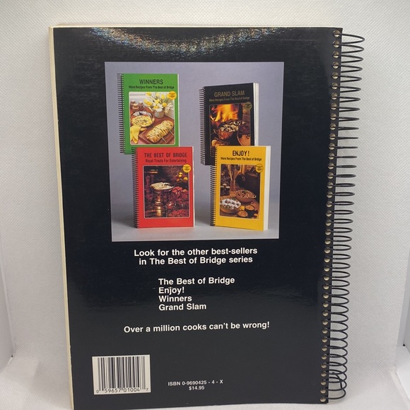 Grand Slam More Recipes From The Best of Bridge 1988 Vintage Spiral Bound - Picture 5 of 8